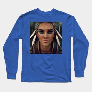 Viking Shield Maiden Long Sleeve T-Shirt